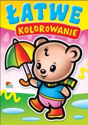 Kolorowanka. Łatwe kolorowanie - Misiu (A4, 16 str.) - Opracowanie zbiorowe