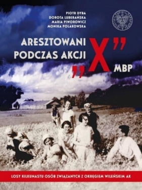 Aresztowani podczas akcji X MBP - Opracowanie zbiorowe