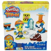 HASBRO PlayDoh Town, Budowniczy i pies (B3411EU40/B5972)