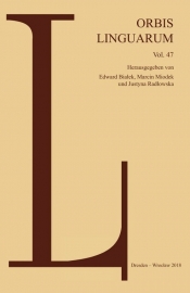 Orbis Linguarum vol 47 - Edward Białek