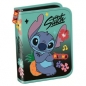 Piórnik dwuklapkowy bez wyposażenia - Stitch Mint Aloha