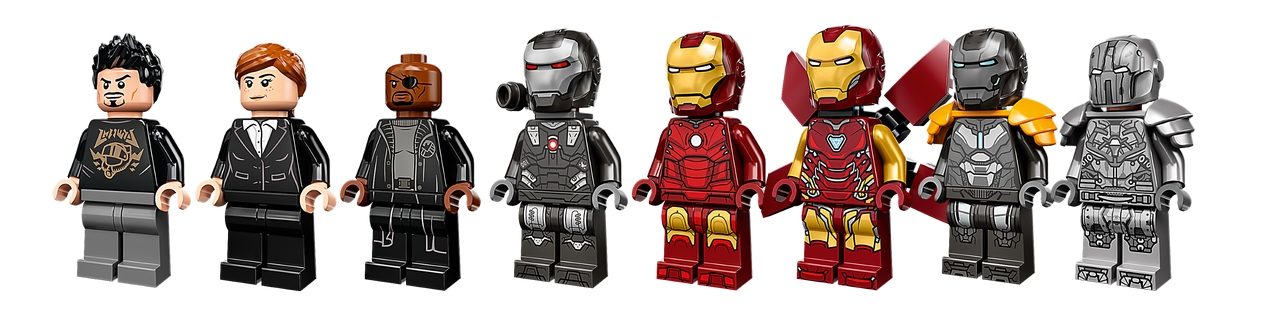 LEGO Marvel: Zbrojownia Iron Mana (76216)