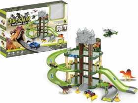 Parking wielopoziomowy z dinozaurami 57el