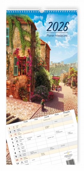 Planer miesięczny, 2026r (T-109-01)