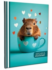 Kalendarz 2026 A5 tygodniowy notatka Kapibara