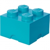 LEGO, Pojemnik klocek Brick 4 - Lazurowy (40031743)