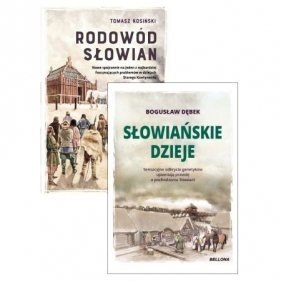 Pakiet: Rodowód Słowian / Słowiańskie dzieje - Tomasz J. Kosiński, Bogusław Dębek