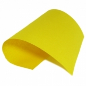 Filc dekoracyjny samoprzylepny Happy Color - 20x30cm, 3mm, 5 ark. - żółty nr 1