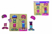 Puzzle drewniane - przebieranki (100003659)