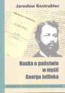 Nauka o państwie w myśli Georga Jellinka  Jarosław Kostrubiec