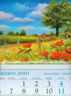 Kalendarz 2011 KT09 Maki trójdzielny