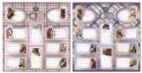 Naklejki na zeszyty Nice & Pretty (607759)