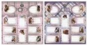 Naklejki na zeszyty Nice & Pretty (607759)