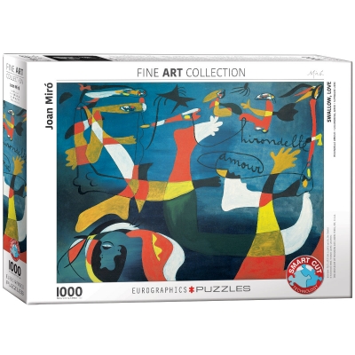 <img src='https://webimage.pl/pics/596/8/d628136608596.jpg' style='height:440px' /> Puzzle 1000 Swallow Love by Joan Mir 6000-0859