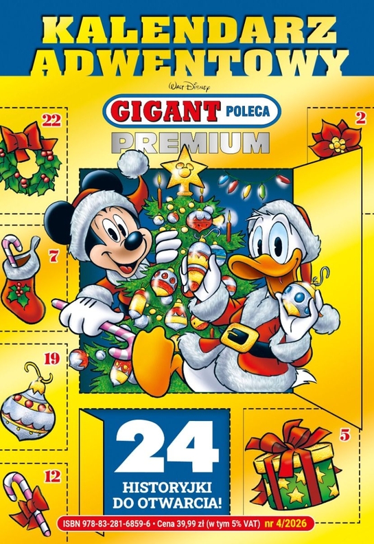 Gigant Poleca Premium. Tom 4/2026. Kalendarz adwentowy
