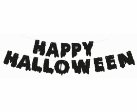 Girlanda papierowa Happy Halloween 250cm