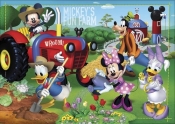 Puzzle Supercolor Myszka Miki Farma 104 (27859)