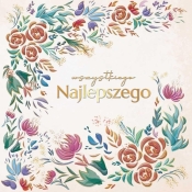 Karnet KW Retro kwiaty