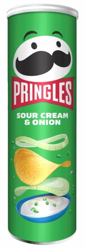Chipsy Pringles Sour Cream & Onion Tuba 165g