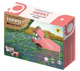 Magnetyczny składany Hipopotam