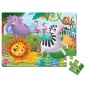 Puzzle piankowe - Zwierzęta w zoo, 24 el.