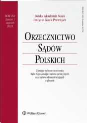Orzecznictwo Sądów Polskich 1/2021 - Praca zbiorowa