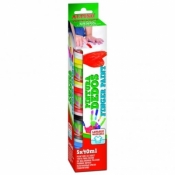Farba do malowania palcami Tres Alpino 5X40 ML 40 ml 5 kol.