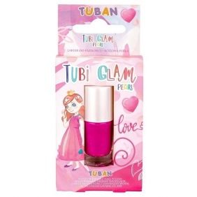 Tubi Glam, Lakier do paznokci 5ml - różowy perłowy (TU 3459)