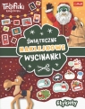 Etykiety. Trefliki ratują święta. Świąteczne naklejkowe wycinanki Opracowanie zbiorowe