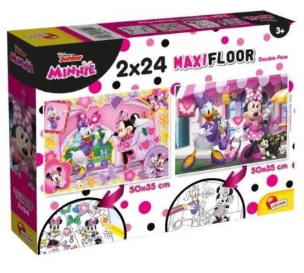 Lisciani Puzzle Super Maxi 2x24 Minnie