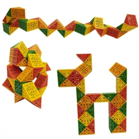 Układanka logiczna – Geometryczny Wąż (128597)