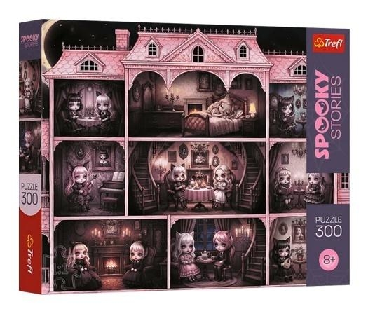 <img src='https://webimage.pl/pics/598/0/d5900511230598.jpg' style='height:440px' /> Puzzle 300 Spooky Stories - Po zmroku TREFL