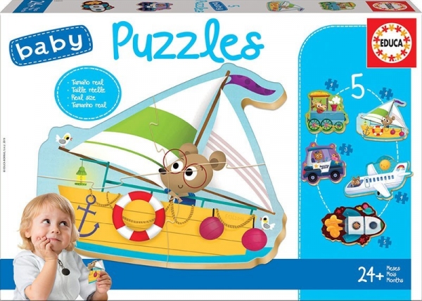 Puzzle Baby Pojazdy 2 (18059)