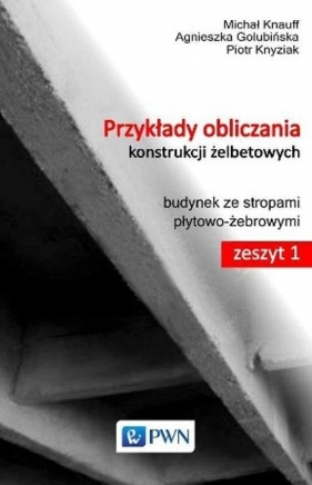 Przykłady obliczania konstrukcji żelbetowych Zeszyt 1 z płytą CD-ROM - Knauff Michał, Golubińska Agnieszka, Knyziak Piotr