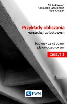 Przykłady obliczania konstrukcji żelbetowych Zeszyt 1 z płytą CD-ROM - Michał Knauff, Agnieszka Golubińska, Piotr Knyziak