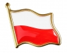  Przypinka z flagą Polski