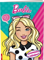 Barbie: Kolorowanka z naklejkami