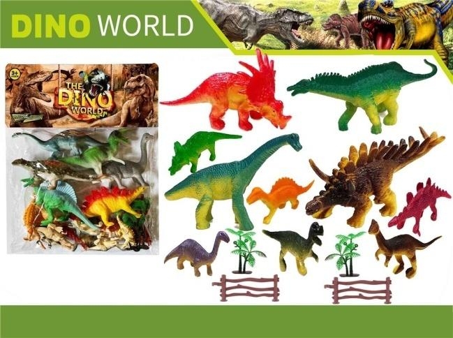 Zestaw dinozaurów