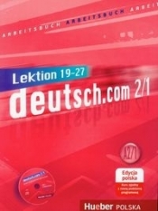 deutsch.com 2/1 Arbeitsbuch z płytą CD - Sara Vicente, Carmen Cristache, Anna Breitsameter