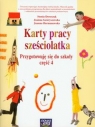 Karty pracy sześciolatka Przygotowuję się do szkoły część 4 Doroszuk Stenia, Gawryszewska Joanna, Hermanowska Joanna