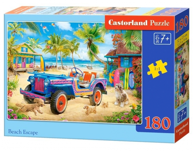 Puzzle 180 Beach Escape CASTOR