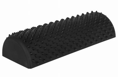 Półwałek do masażu sensoryczny czarny 30cm