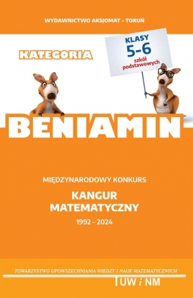 Matematyka z wesołym kangurem kategoria Beniamin 2024