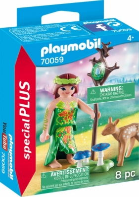Playmobil Special Plus: Wróżka z sarenką (70059)