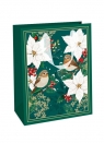 Torebka prezentowa Boże Narodzenie M - Jade Birds