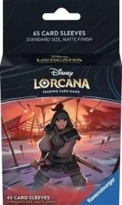 Disney Lorcana: Koszulki na karty Mulan B, 65 szt