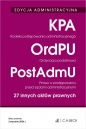 Edycja administracyjna. Kodeks postępowania administracyjnego. Ordynacja podatkowa. Prawo o postępów
