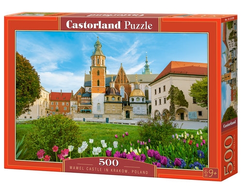 Puzzle 500 el. B-53599 Wawel Castle in Krakow, Poland