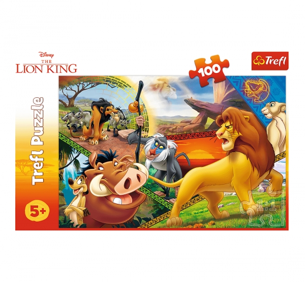 Puzzle 100: Król Lew - Przygody Simby (16359)