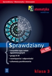Matematyka Gim 3 Wokół nas Sprawdziany WSiP /aktual - Ewa Duvnjak, Ewa Kokiernak-Jurkiewicz